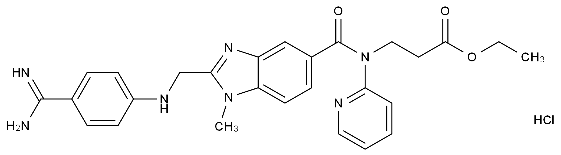 [429658-95-7(free base),211914-50-0(HCl)] 达比加群杂质66
