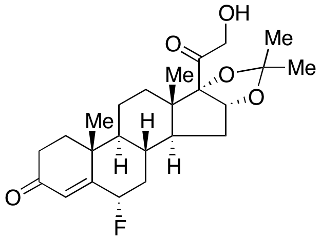 [1526-01-8] 6α-氟-16α-羟基-11-脱氧可的松16,17-乙酰