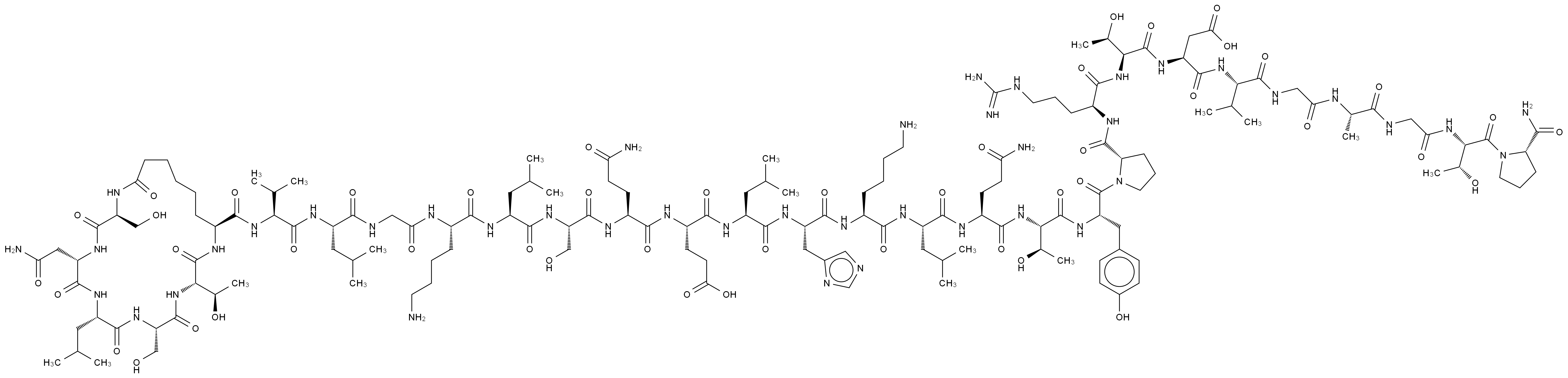 [60731-46-6] (Des-Cys1,cyclo(Ser2-Asu?))-降钙素 (eel)
