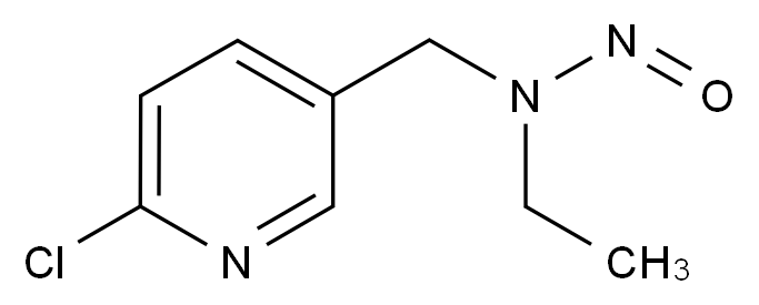 N-(6-氯-3-吡啶甲基）-N-乙基-N-亚硝基-胺（(异构体混合物)）
