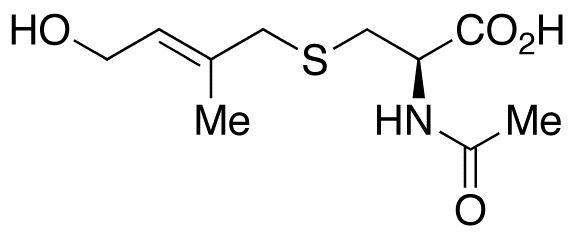 N-乙?；?S-（4-羟基-2-甲基-2-反丁烯-1-基）-L-半胱氨酸