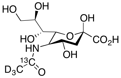 N-乙酰神经氨酸-13C，d3