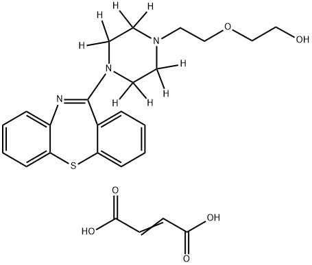 1435938-24-1_Quetiapine-d8 hemifumarate标准品