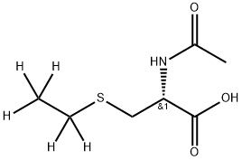 1279033-91-8_N-Acetyl-S-ethyl-L-cysteine-d5标准品