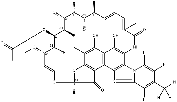 1262992-43-7_利福昔明-D6药物杂质
