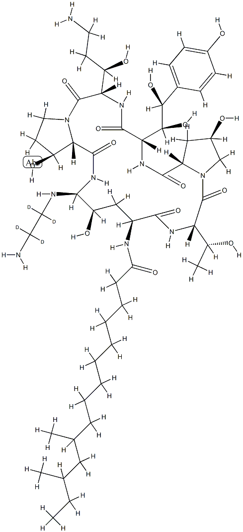 1131958-73-0_Caspofungin Acetate-d4药物杂质