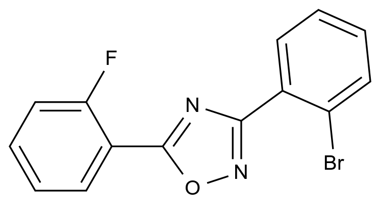 1000339-25-2_3-(2-溴苯基)-5-(2-氟苯基)-1,2,4-噁二唑